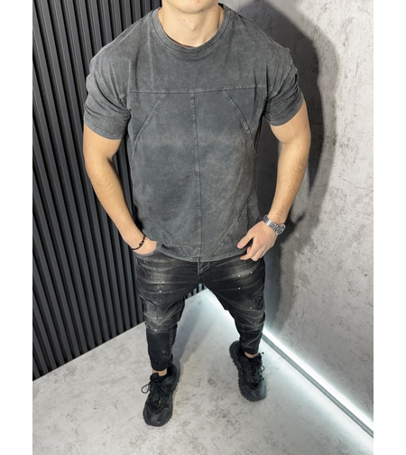 Тениска Oversize с Декоративни Шевове