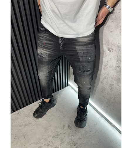 Мъжки Дънки в Черно - 350 R1