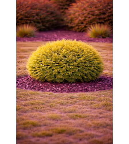 Туя ‘Golden Globe’ Thuja occidentalis ‘Golden Globe’