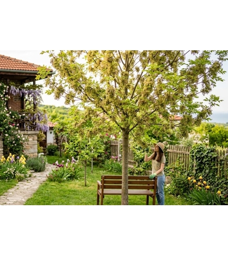 Ясен 	Fraxinus exelsior