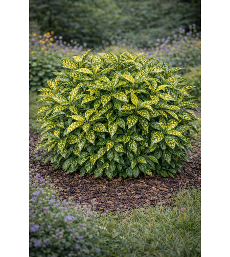 Аукуба ‘Crotonifolia’ Aucuba japonica ‘Crotonifolia’