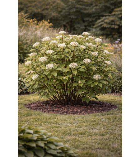 Дървесен дрян (червен клон) Cornus alba