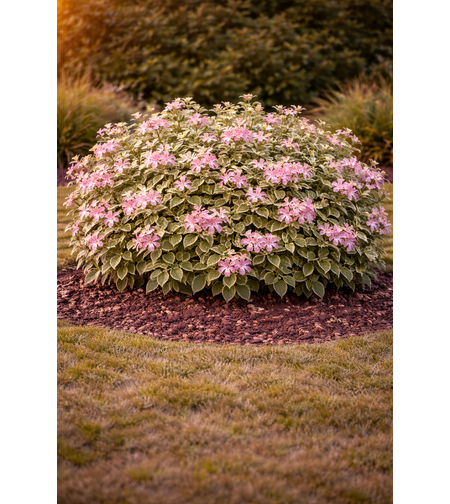 Вейгела ‘Variegata’ Weigela florida ‘Variegata’
