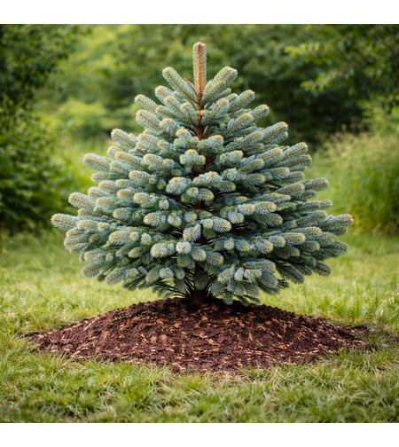 Испанска ела ‘Glauca’ Abies pinsapo ‘Glauca’