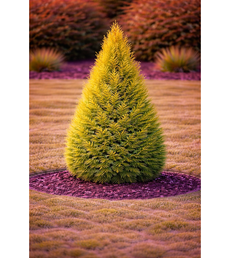 Туя източна ‘Pyramidalis Aurea’ Thuja orientalis ‘Pyramidalis Aurea’