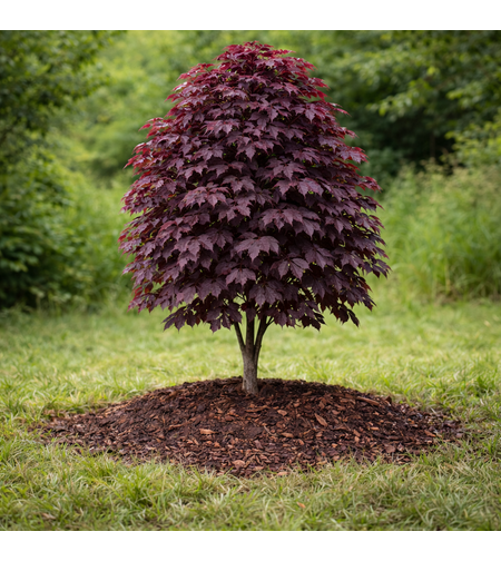 Норвежки клен ‘Crimson Sentry’ Acer platanoides ‘Crimson Sentry’