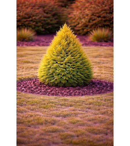 Туя ‘Aurea Nana’ Thuja occidentalis ‘Aurea Nana’