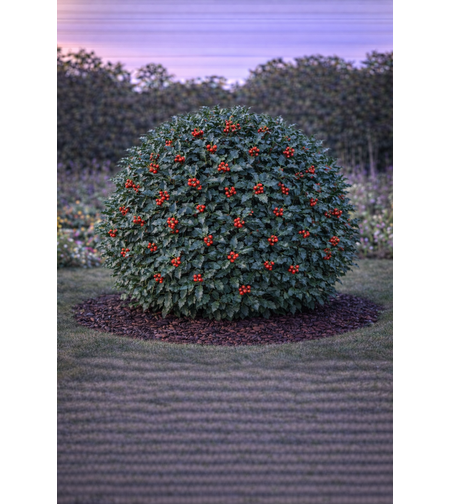 Джел ‘Blue Angel’ Ilex × meserveae ‘Blue Angel’