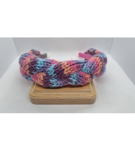 ДЕТСКА ДИАДЕМА ПЛЕТЕНА прежда