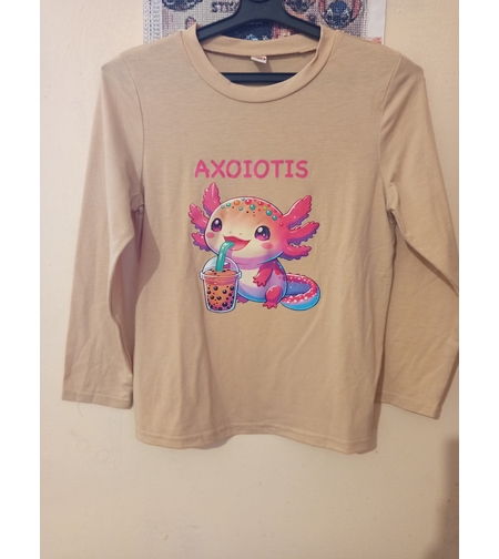 Детска фанелка с анимация. 130 РАЗМЕР