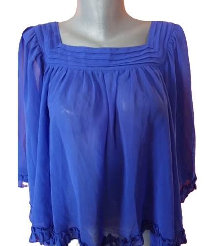 Лятна дамска барелинка-тънък потник, размер S за топло време