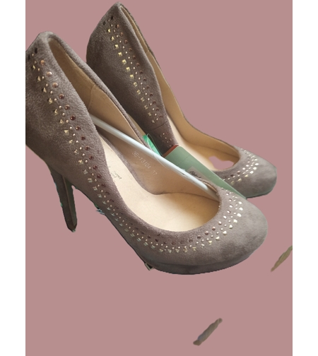 Модерни сиви обувки VELORA за спецални поводи . 38,37,39 №