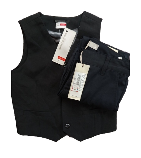 Официален детски костюм 2 части панталон и елек 122 панталон 116 елек 24.99