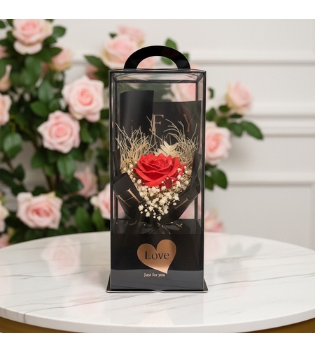 Букет Лукс в Кутия