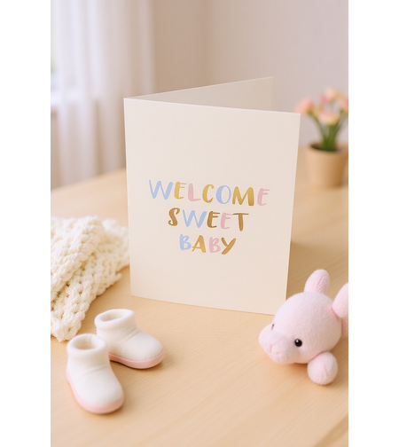 Картичка за Новородено Бебе