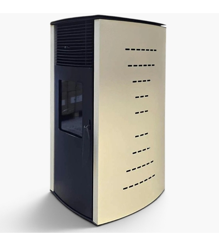 Пелетна камина Thermolux 10 kW – суха с вентилатор и стаен термостат