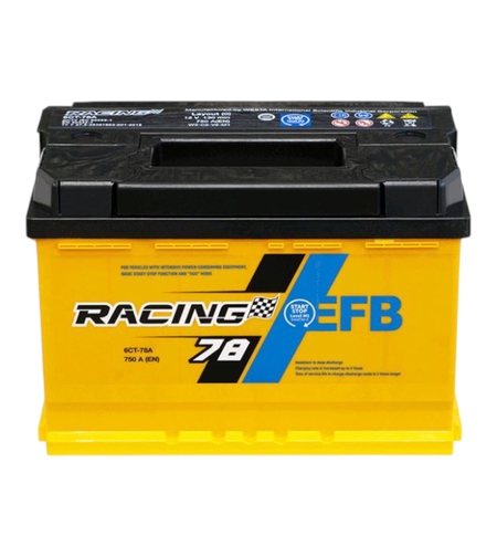 Акумулатор WESTA RACING EFB 63Ah 620A 12V, десен плюс
