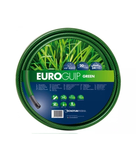 Градински трислоен армиран маркуч Ф12,5-20м 17665