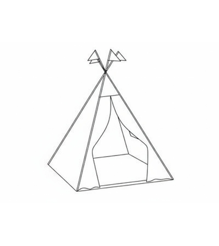 Съзадай сам свой модел палатка с десен на картинки