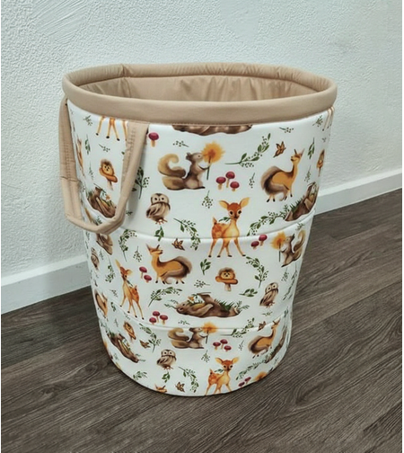 Кош за играчки - В гората в бежово