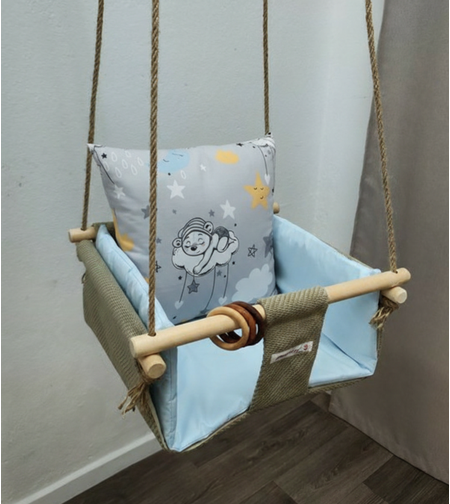 Бебешка стандартна люлка - Спящо мече