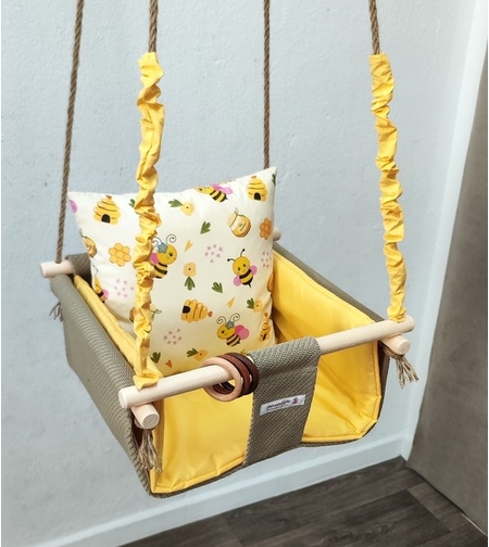 Бебешка стандартна люлка - Пчелички