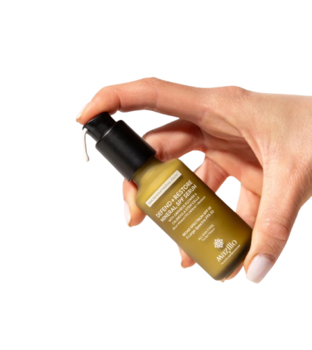 Минерален слънцезащитен серум за ежедневна защита SPF 50