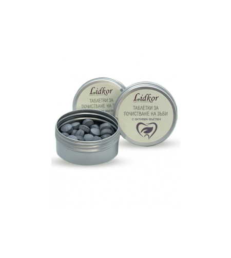 Activated Charcoal Tooth Cleaning Tablets