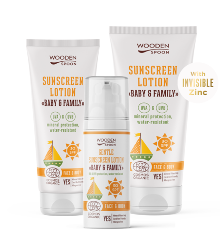Био Слънцезащитен лосион “Baby&Family” SPF 30