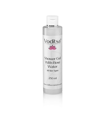 Душ гел с розова вода VODITSA - 250 ml