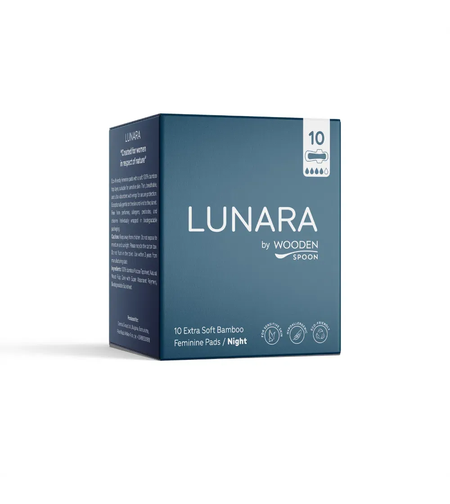 Lunara Биоразградими Бамбукови Нощни Превръзки