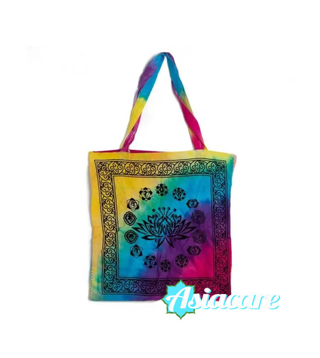 Памучна чанта седем чакри