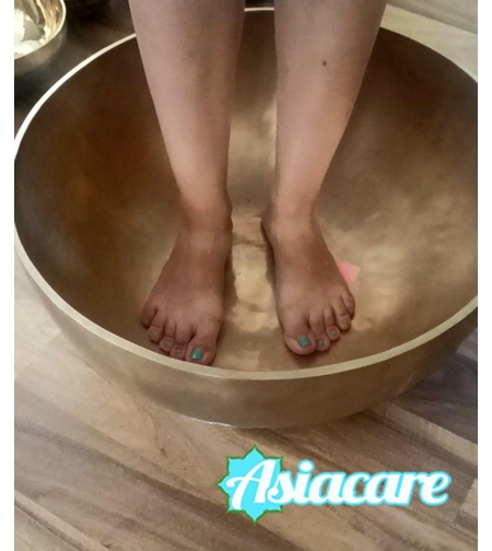 Голяма напалска пееща купа 10 кг за цялостно лечение на тялото, 50+ cm