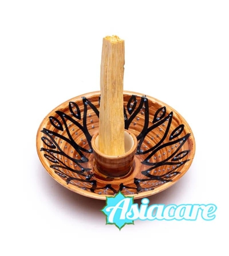 Керамична поставка за горене и съхранение на Пало Санто