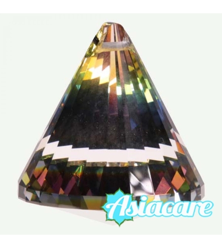 Фенг шуи многоцветен слънчев кристал - конус, suncatcher