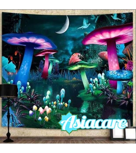 Килим за стена, пано за стена Вълшебни светове - светеща магия