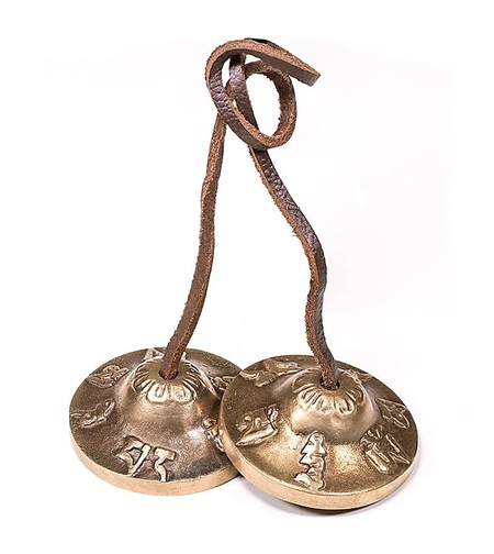 Тибетски цимбали Ом Мани Падме Хум - тингчу, тинг са