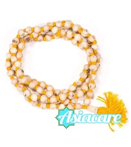 Тулси мала - молитвена броеница от свещен босилек 6 мм