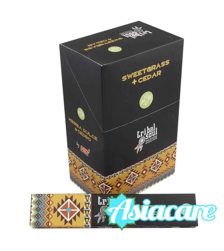 Ароматни пръчици Tribal Soul сладка трева и кедър 15 гр.