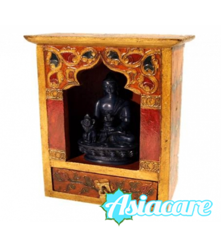 Малък домашен хинду-будистки олтар