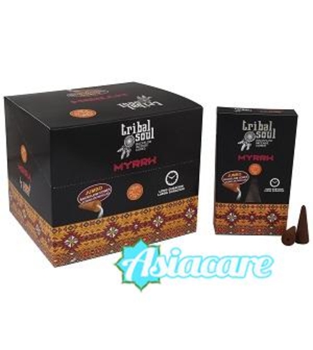 Ароматни конуси Tribal Soul перуанска смирна 10 броя