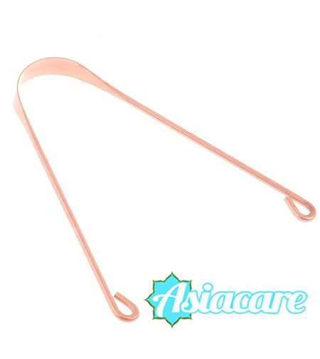 Метална аюрведа стъргалка за език