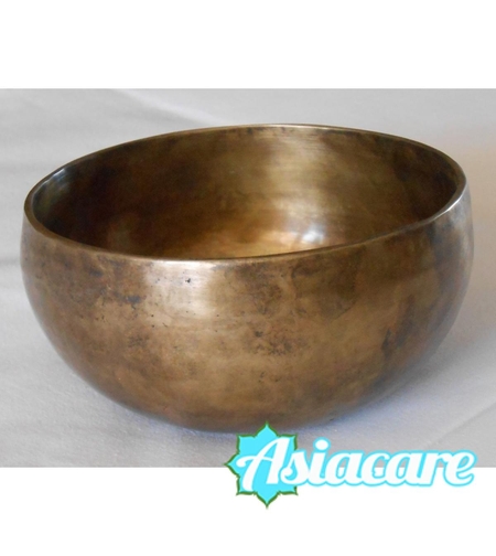 Ръчно кована тибетска пееща купа Nadayaga 10 - 16 см с чукче