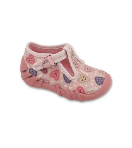 Анатомични пантофи Befado 110P517 за момиче Сърца