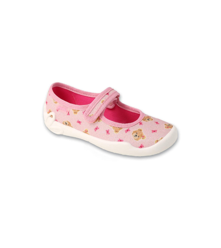 Анатомични пантофи Befado 114x551 за момиче със Soft-B пяна Мечета