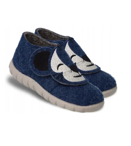 BAREFOOT Вълнени пантофи Befado 620p019