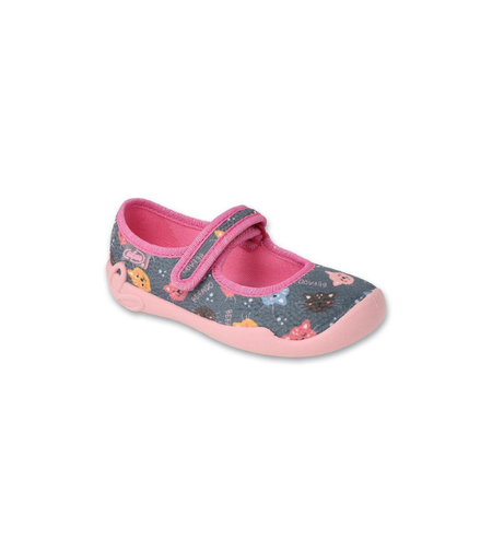 Анатомични пантофи Befado 114x537 за момиче Котки със Soft-B пяна