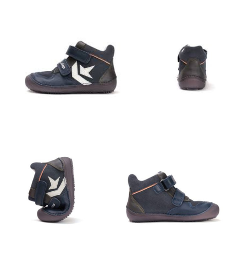 ДЕТСКИ ОБУВКИ BAREFOOT D.D.Step a063-52159bm 25-30 флуоресцентни