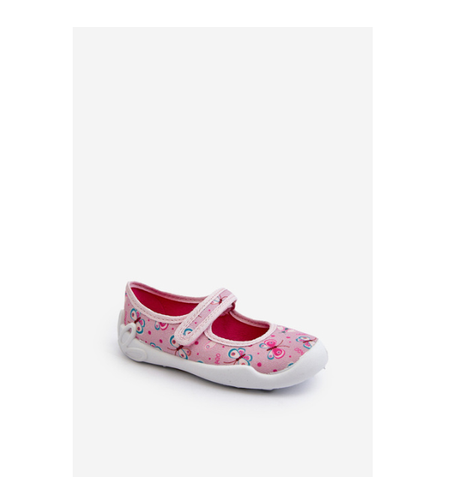 Анатомични пантофи Befado 114x523 за момиче Пеперуди със Soft-B пяна