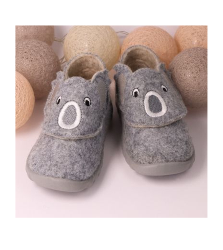 BAREFOOT Вълнени пантофи Befado 620p017